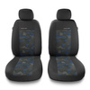Coprisedili compatibili con Mazda Tribute I, II (2000-2011) - fodere sedili universali - set coprisedili auto - 2UNE-BL