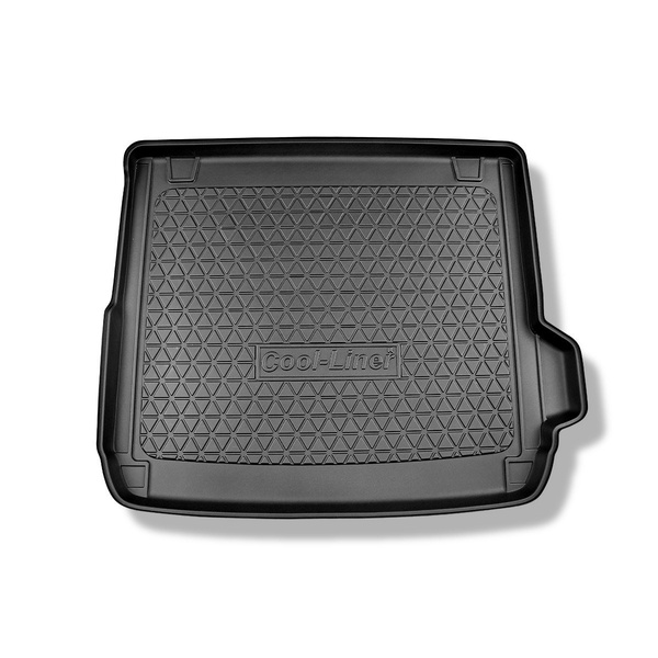 Vasca baule compatibile con BMW X4 G02 SAC (04.2018-....) - inclusi i modelli con barre di fissazione - tappetino per bagagliaio - tappeto bagagliaio per auto