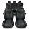 Coprisedili compatibili con Jeep Compass I, II (2007-....) - fodere sedili universali - set coprisedili auto - XL-G