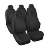 Coprisedili su misura compatibili con Ford S-MAX Monovolume (2006-2015) 5 sedili - fodere sedili - set coprisedili auto - E4