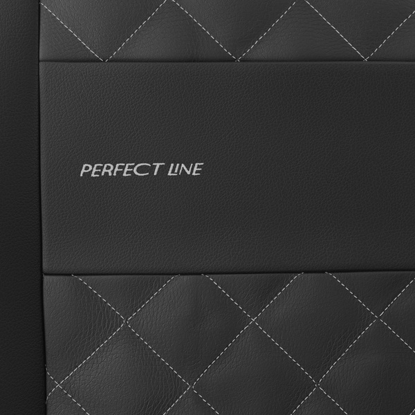 Coprisedili compatibili con Alfa Romeo Giulietta (2010-2020) - fodere sedili universali - set coprisedili auto - PRF-S