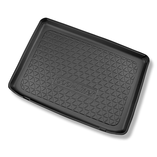 Vasca baule compatibile con Ford Puma Crossover (10.2019-....) - portabagagli superiore; piano di carico regolabile nella posizione più alta; anche per gli ibridi; anche per la versione elettrica Gen-E - tappetino per bagagliaio - tappeto bagagliaio per a