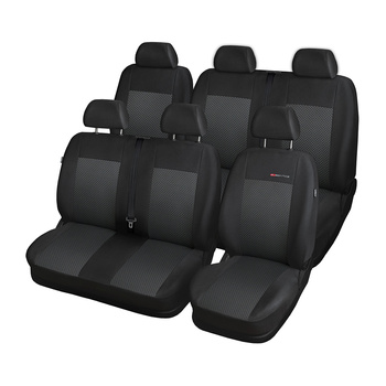 Coprisedili su misura compatibili con Peugeot Boxer II Van (2006-2014) 7 posti - fodere sedili - set coprisedili auto - E3