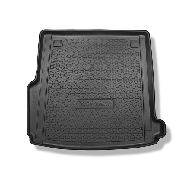 Vasca baule compatibile con Mercedes-Benz E-Class W213 Station Wagon (11.2016-....) - inclusi i modelli con barre di fissazione; non per versione Plug-in ibrida - tappetino per bagagliaio - tappeto bagagliaio per auto