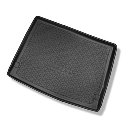 Vasca baule compatibile con Volkswagen Multivan T6 L2 Van (06.2015-2021) - interasse lunga; dietro la 3a fila di sedili; dimensioni del tappetino 124 cm larghezza x 100 cm lunghezza - tappetino per bagagliaio - tappeto bagagliaio per auto