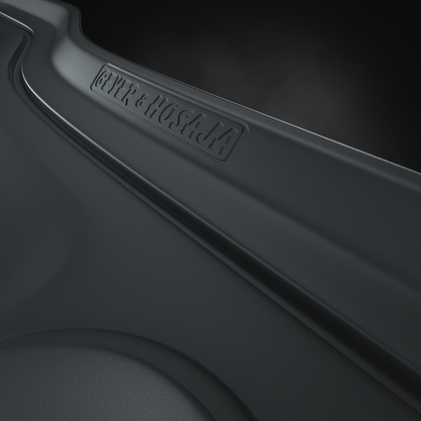 Tappetini auto in gomma compatibili con Seat Leon IV (2020-....) - tappeti gomma - nero