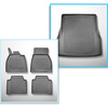 Completo di tappetini e tappetino per bagagliaio TPE per: Mercedes-Benz EQS V297 09.2021-.... (Berlina)