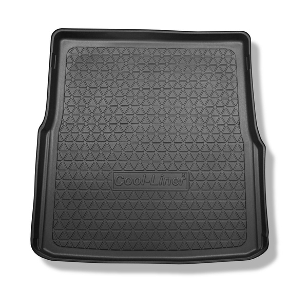 Vasca baule compatibile con Volkswagen Passat B8 Variant (12.2014-....) - anche GTE Plug-in Hybrid - tappetino per bagagliaio - tappeto bagagliaio per auto