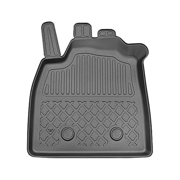 Tappetini Auto in TPE compatibili con Dacia Duster III SUV (06.2024-....) - non per versione Mild Hybrid - tappeti auto neri