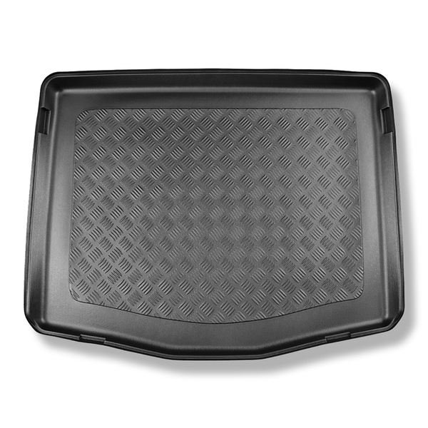 Vasca baule compatibile con Ford Mustang Mach-E SUV (05.2021-....) - portabagagli superiore; piano di carico regolabile nella posizione più alta - tappetino per bagagliaio - tappeto bagagliaio per auto