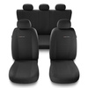 Coprisedili compatibili con Chevrolet Nubira (2002-2012) - fodere sedili universali - set coprisedili auto - UNE-4