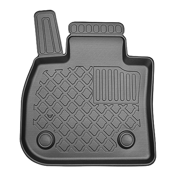 Completo di tappetini e tappetino per bagagliaio TPE per: BMW X1 F48, U11 10.2022-.... (SUV) - sedile posteriore fissa / non scorrevole; non per la versione elettrica e ibrida