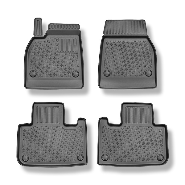 Tappetini Auto in TPE compatibili con Tesla Model Y Juniper SUV (2025-....) - tappeti auto neri