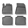 Tappetini Auto in TPE compatibili con Renault Espace VI SUV (04.2023-....) - senza la terza fila di sedili - tappeti auto neri