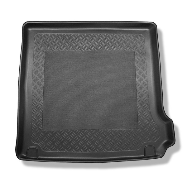 Vasca baule compatibile con Volvo V90 Station Wagon, Cross Country (09.2016-....) - tappetino per bagagliaio - tappeto bagagliaio per auto