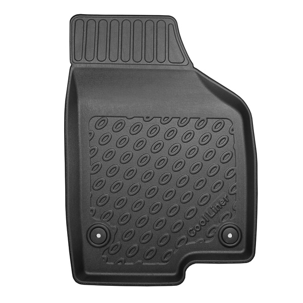 Completo di tappetini e tappetino per bagagliaio TPE PREMIUM per: Volkswagen Tiguan I 07.2007-04.2016 (SUV) - bagagliaio superiore (soglia di carico piana)