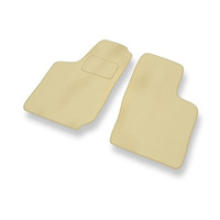 Premium tappetini auto in velluto compatibili con Opel Corsa B (1992-2000) - tappeti auto beige