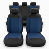 Coprisedili compatibili con Alfa Romeo 145 (1994-2000) - fodere sedili universali - set coprisedili auto - RYL-BL