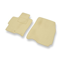 Premium tappetini auto in velluto compatibili con Mazda Premacy I (1999-2005) - tappeti auto beige