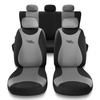 Coprisedili compatibili con Chevrolet Nubira (2002-2012) - fodere sedili universali - set coprisedili auto - TR-S