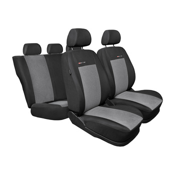 Coprisedili su misura compatibili con Hyundai i40 Berlina, Tourer (2011-2019) - fodere sedili - set coprisedili auto - E2