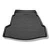 Vasca baule compatibile con Hyundai i40 Berlina (01.2012-07.2019) - tappetino per bagagliaio - tappeto bagagliaio per auto