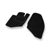 Premium tappetini auto in velluto compatibili con Volvo S80 I (1998-2006) - tappeti auto nero