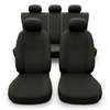 Coprisedili compatibili con Alfa Romeo 166 I, II, III (1998-2007) - fodere sedili universali - set coprisedili auto - RSL-B