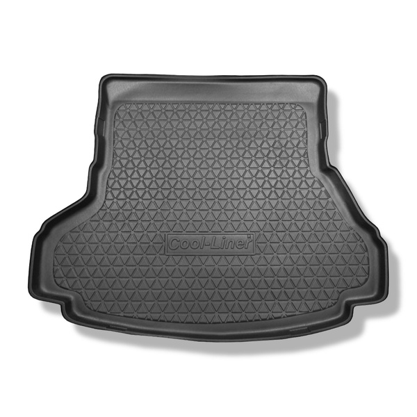 Vasca baule compatibile con Toyota Avensis III Berlina (01.2009-08.2018) - tappetino per bagagliaio - tappeto bagagliaio per auto