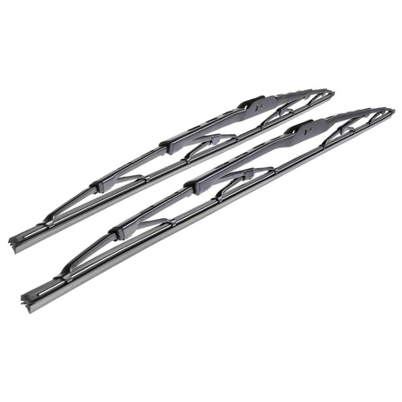Spazzole tergicristallo anteriori compatibili con Chevrolet Evanda Berlina (02.2003-09.2006) - tergicristalli auto - lame tergilunotto - spazzole standard