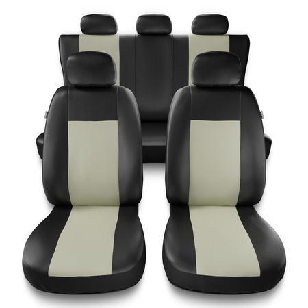 Coprisedili compatibili con Alfa Romeo 156 I, II (1997-2007) - fodere sedili universali - set coprisedili auto - CM-BE