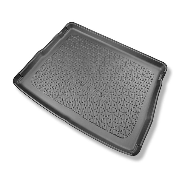 Completo di tappetini e tappetino per bagagliaio TPE per: Cupra Formentor 09.2020-.... (Crossover) - bagagliaio superiore; pavimento mobile nella posizione più alta; non per versione Plug-in ibrida