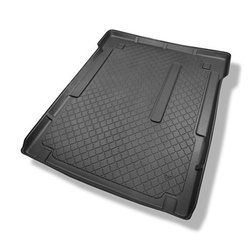 Vasca baule compatibile con Peugeot Expert Tepee Van (2007-2016) - L2 (possibilità di tagliare i fori per il fissaggio dei sedili 3a fila) - tappetino per bagagliaio - tappeto bagagliaio per auto