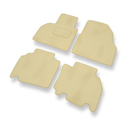 Premium tappetini auto in velluto compatibili con Mercedes-Benz Citan (2012-2021) - tappeti auto beige