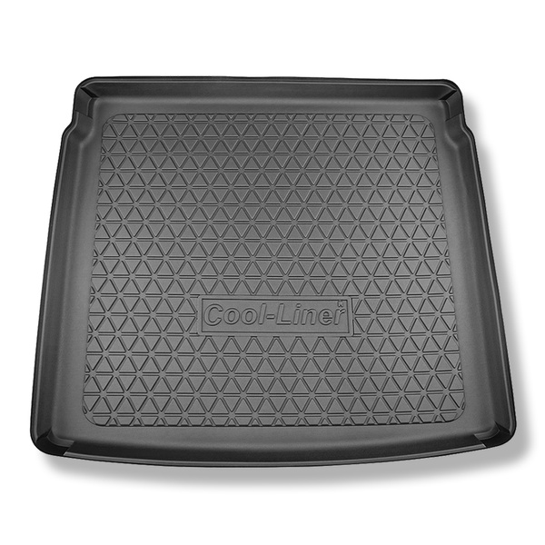 Vasca baule compatibile con Peugeot 408 Plug-in Hybrid SUV (10.2022-....) - tappetino per bagagliaio - tappeto bagagliaio per auto