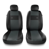 Coprisedili anteriori compatibili con Fiat Linea (2007-2015) - fodere sedili universali - set coprisedili auto - 2XL-G