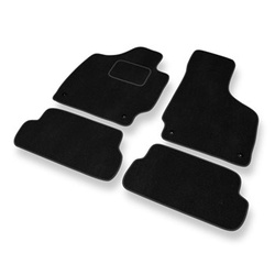 Premium tappetini auto in velluto compatibili con Audi TT II 8J (2006-2014) - tappeti auto nero