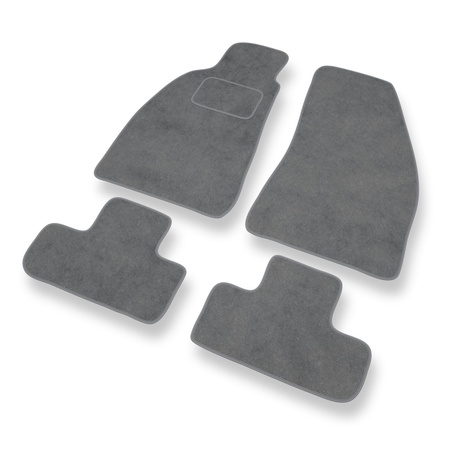 Premium tappetini auto in velluto compatibili con Alfa Romeo Spider V (1994-2006) - tappeti auto grigio