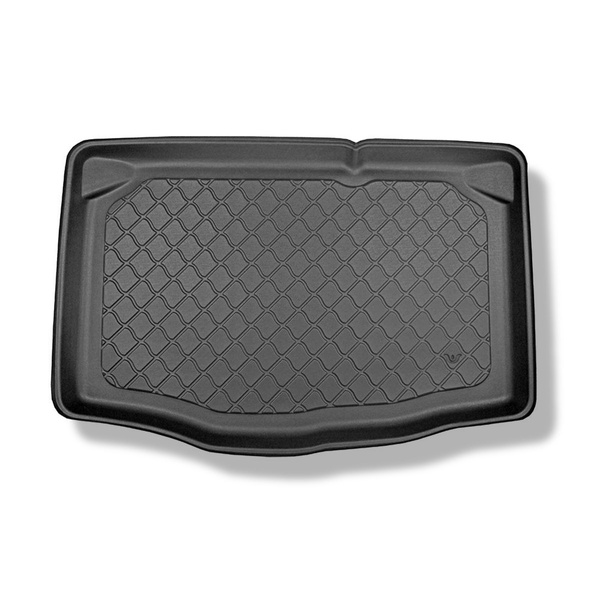 Vasca baule compatibile con Mazda 2 III DJ Hatchback (02.2015-2023) - tappetino per bagagliaio - tappeto bagagliaio per auto