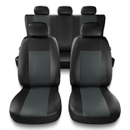 Coprisedili compatibili con Alfa Romeo 156 I, II (1997-2007) - fodere sedili universali - set coprisedili auto - CM-G