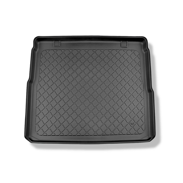 Vasca baule compatibile con Honda CR-V RW V SUV (10.2018-....) - 5 posti; vano superiore (piano di carico piatto); piano di carico regolabile in posizione più alta; anche per gli ibridi - tappetino per bagagliaio - tappeto bagagliaio per auto