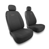 Coprisedili compatibili con Citroen C6 (2005-2012) - fodere sedili universali - set coprisedili auto - 2UNE-4