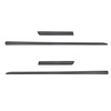 Protezioni nere laterali per auto Opel Corsa D Hatchback (3 porte) - (2006-2013)