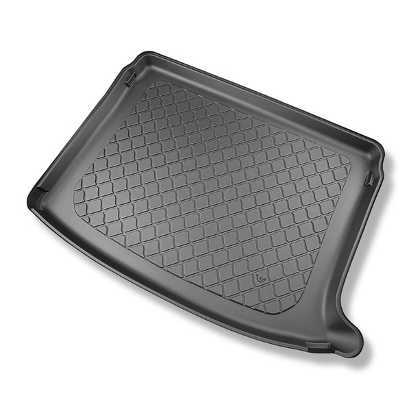 Completo di tappetini e tappetino per bagagliaio TPE per: Volkswagen Taigo 09.2021-.... (SUV) - bagagliaio superiore; pavimento mobile nella posizione più alta