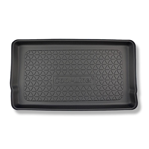 Vasca baule compatibile con Renault ZOE Hatchback (12.2012-03.2024) - tappetino per bagagliaio - tappeto bagagliaio per auto