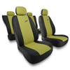 Coprisedili compatibili con Kia Rio I, II, III, IV (2000-2019) - fodere sedili universali - set coprisedili auto - X.R-Y