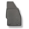 Completo di tappetini e tappetino per bagagliaio TPE PREMIUM per: Opel Corsa E 12.2014-05.2019 (Hatchback) - bagagliaio superiore (soglia di carico piana)