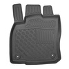 Completo di tappetini e tappetino per bagagliaio TPE PREMIUM per: Seat Ateca SUV (09.2016-....) - pavimento del bagagliaio mobile in posizione superiore oppure a quattro ruote motrici