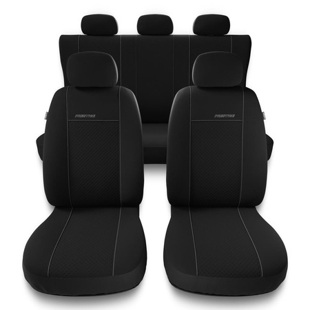 Coprisedili compatibili con Suzuki Alto III, IV, V, VI (1994-2014) - fodere sedili universali - set coprisedili auto - PG-1