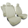 Coprisedili compatibili con Jeep Grand Cherokee I, II, III, IV, V (1992-....) - fodere sedili universali - set coprisedili auto - CMP-BE
